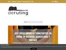 Tablet Screenshot of deruting.com